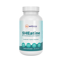 Reignite Wellness SHEatine bottle front signaling daily energy support