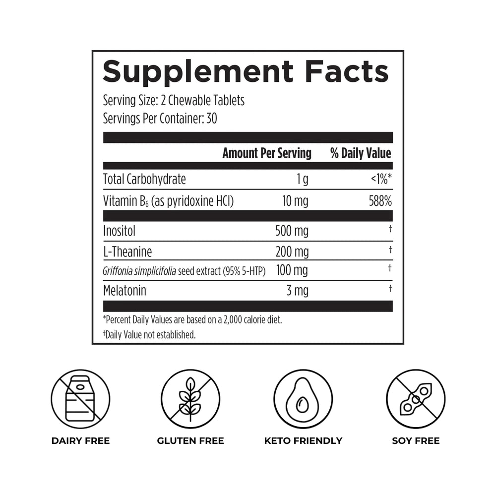 Reignite Wellness Sleep Candy bottle and label highlighting lemon flavor and chewable format.