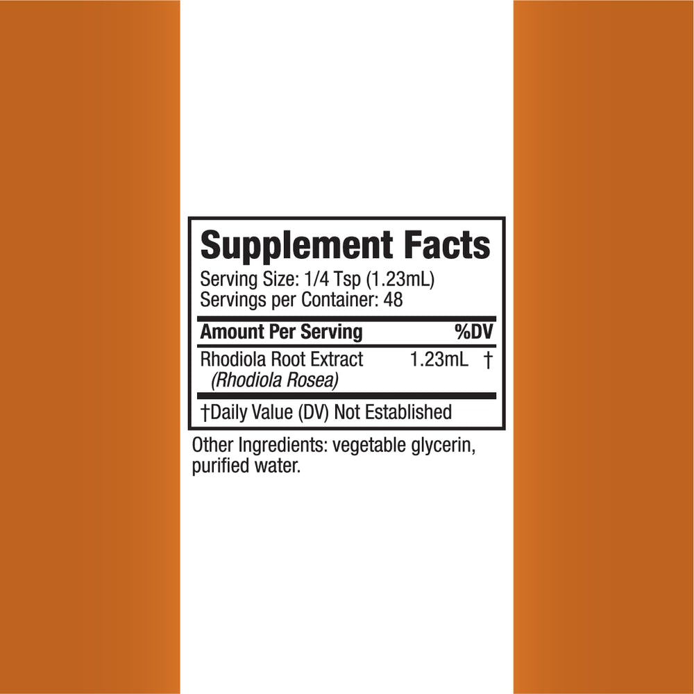 Rejuvica Health Active Rhodiola roots illustration emphasizes natural ingredients.