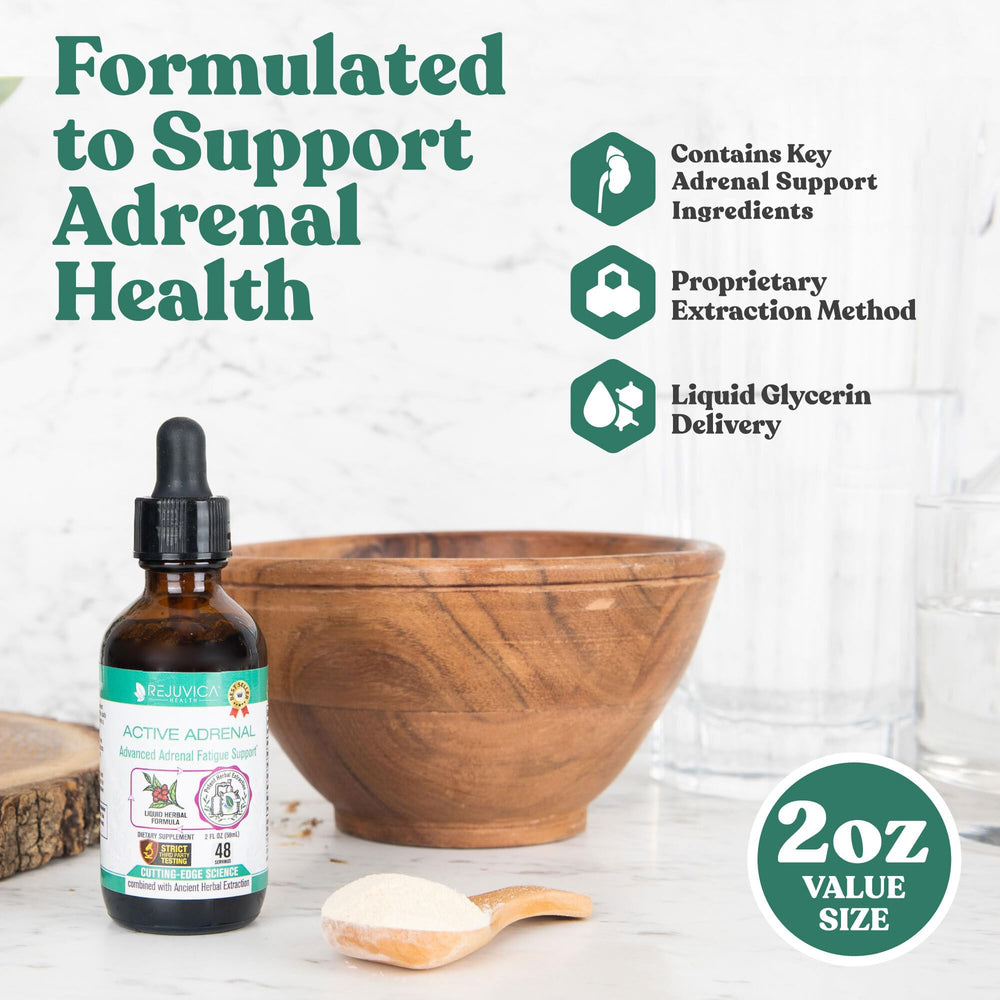 Dropper-tincture shows convenient daytime dosing of Rejuvica Active Adrenal