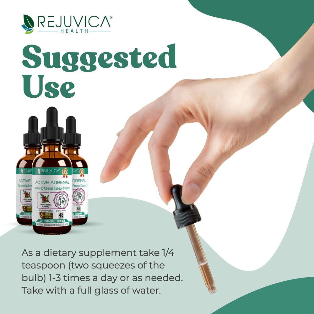 Close view highlights the tincture's pleasant taste and easy administration—no water needed
