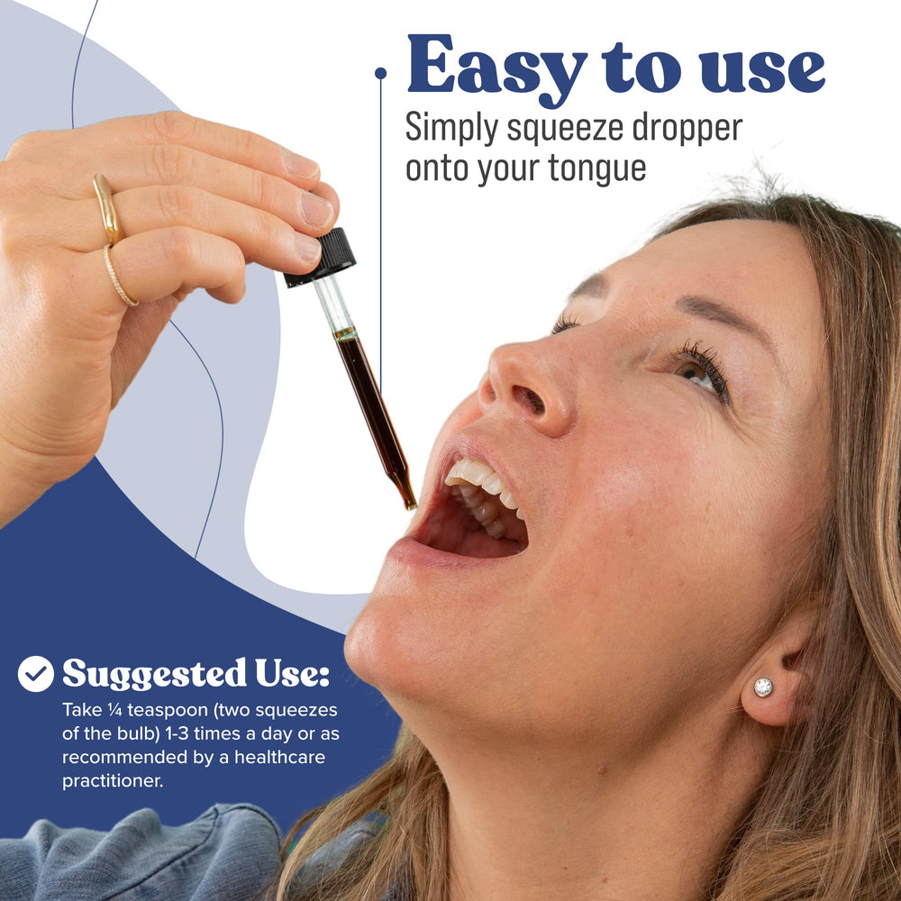 Taste-friendly Hydrocin liquid offers easy dosing.
