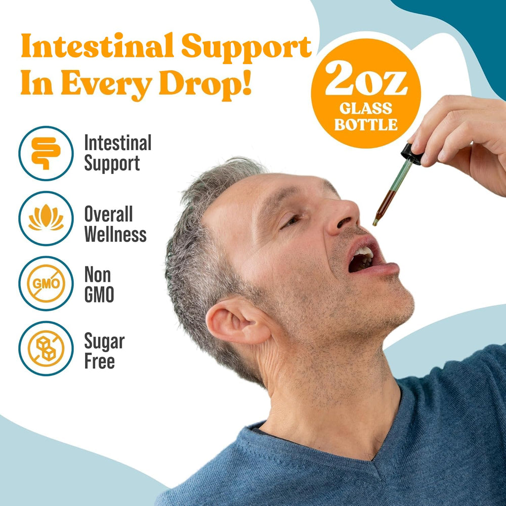 Dropper-use depiction for quick, convenient daily cleansing routine.
