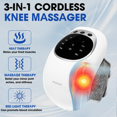 RELAXYO massager LED display clearly shows mode and heat level