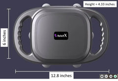 ReliefX 22-Head Massage Gun operates quietly for discreet sessions.