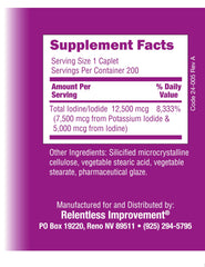 Pharmaceutical glaze visible on caplets may ease swallowing and reduce irritation.