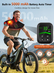 RELEXNOW dual-light therapy combines 660nm red light and 850nm infrared for targeted relief