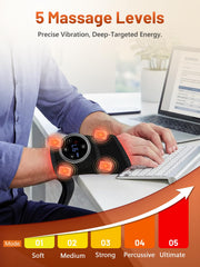 RELEXNOW graphene heating technology rapidly warms the wrap for consistent warmth.
