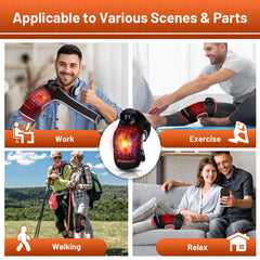 RELEXNOW multi use brace supports knee, elbow, and shoulder.