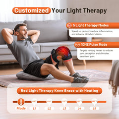 RELEXNOW red light therapy 660 and 850 nm for deep tissue penetration.