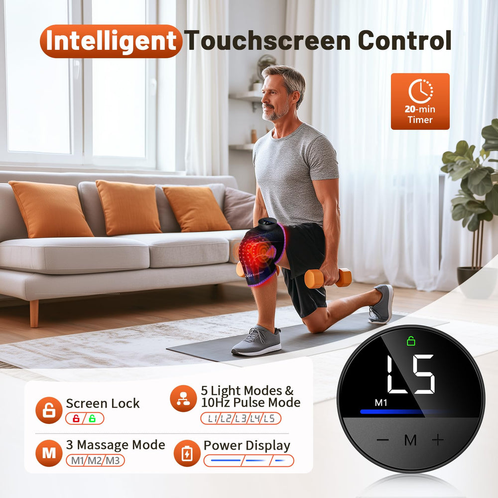 RELEXNOW wireless controller on-device control for easy adjustments.