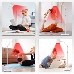 Relhafethy infrared lamp offers calm lighting for study or work at home.