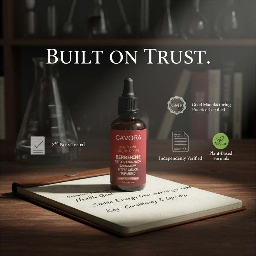 Relify Cavora vegan non-GMO seal emphasizes clean ingredients