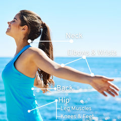Relm Wellness Twist-up design close-up demonstrates mess-free application.