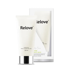 Relove amino acid feminine wash bottle front for daily comfort