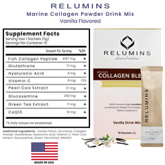 Relumins daily beauty routine with collagen for glowing skin