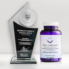 Daily-use capsules from Relumins L-Glutathione Complex for a simple routine.