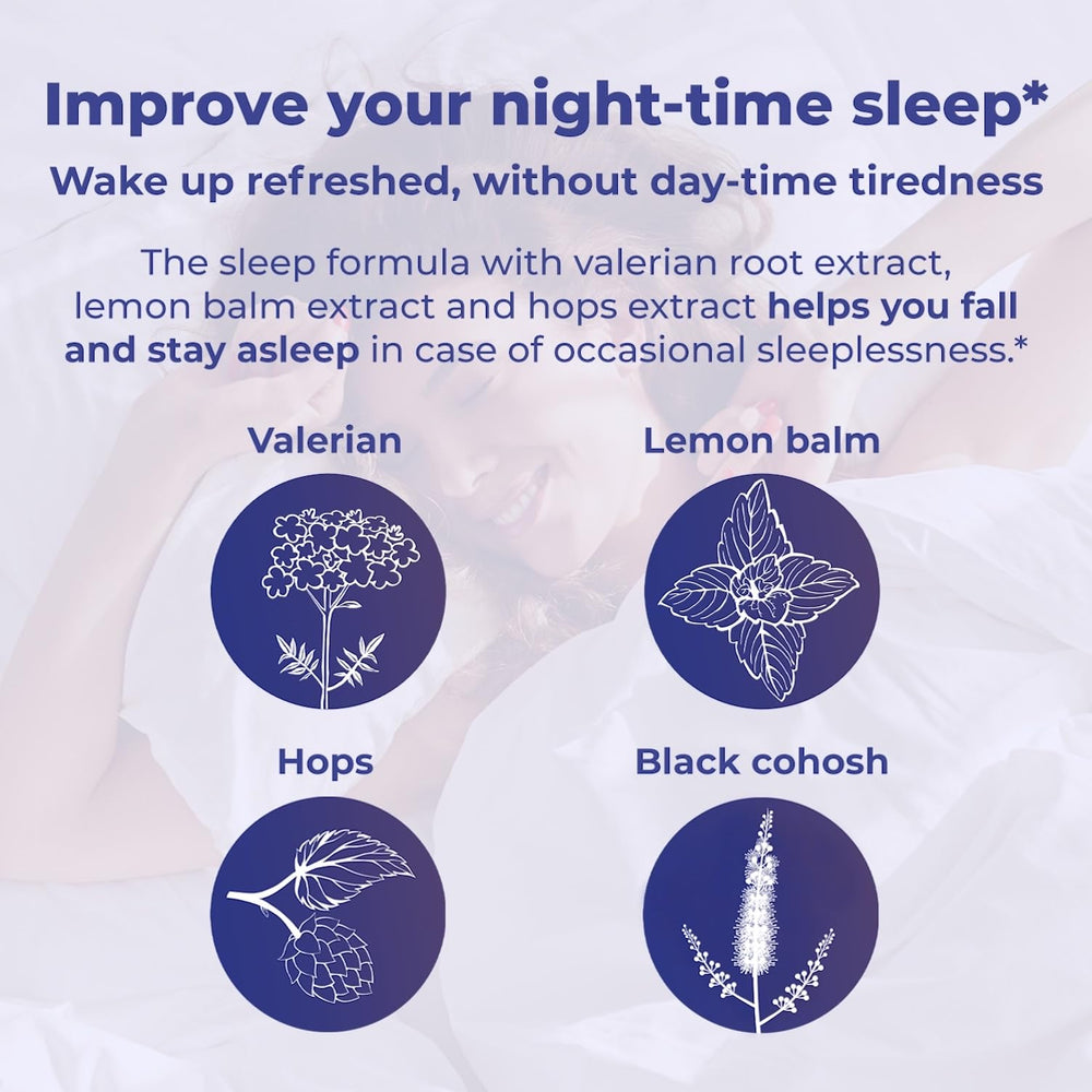 Remifemin Good Night packaging box with hormone-free benefit