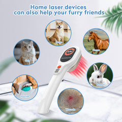 Remkove pet-friendly red-light therapy option for humans and animals.