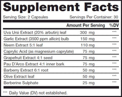 Renew Life CandiSmart 2-part kit packaging highlighting gluten-free and dairy-free formula