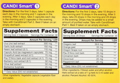 Vegetarian capsules of Renew Life CandiSmart for gluten-free cleanse