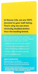 Renew Life Colon Care capsules ready to swallow for daily routine.