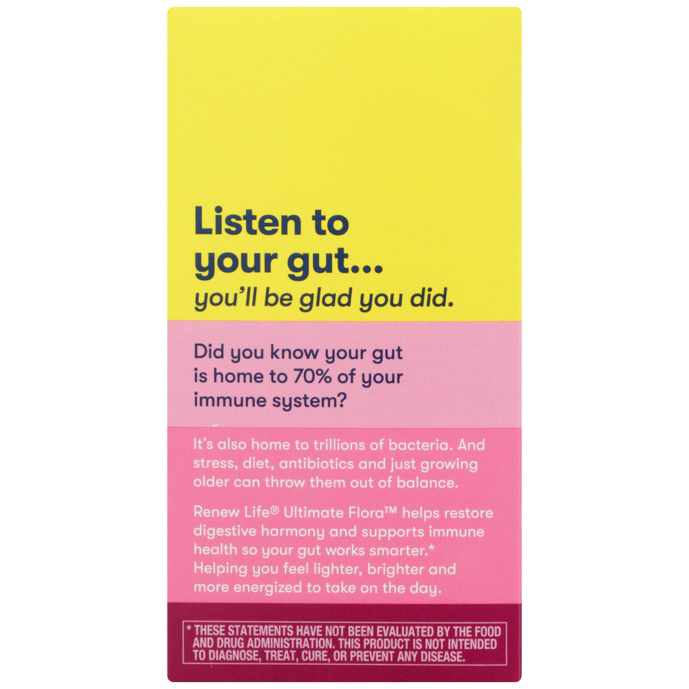 Renew Life Women's Care Probiotic capsules designed for gut and immune health.