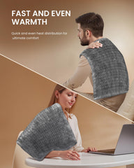 RENPHO heating pad with auto-off safety feature for worry-free use.