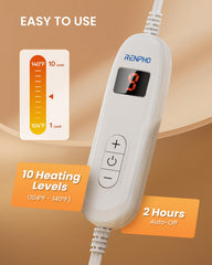 RENPHO heating pad suitable for multiple uses like office and lounge.