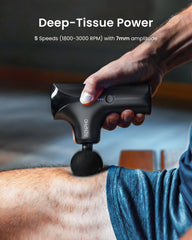 RENPHO portable deep tissue massager compact for travel use