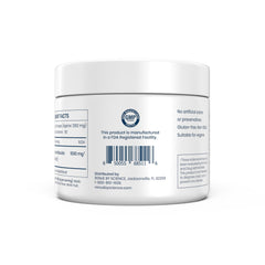 Renue By Science NR powder sublingual cap demonstrates convenient under-tongue use.
