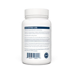 Renue By Science P.E.A liposomal label highlights non-GMO and safety.