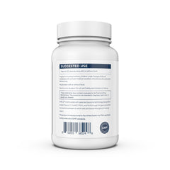 Renue By Science Shield label detail emphasizing CaAKG and hyaluronic acid components.