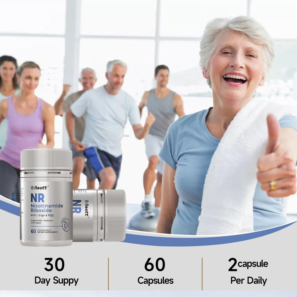 REOTT NR packaging with dosing guide for easy daily routine