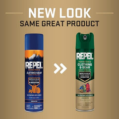 Repel Permethrin applied on nets and tents deters insects.