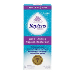 Reusable applicator included for easy, hygienic Replens applications.