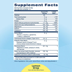 Close-up of amino acid blend signaling muscle recovery potential.