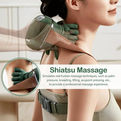 Rercarre neck massager heat function offers soothing warmth for comfort