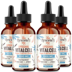 Resciency 13-in-1 liquid oxygen bottle pour for simple daily dosing