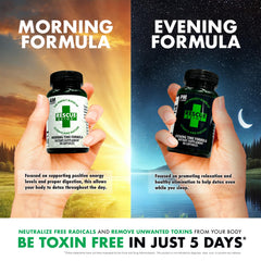 Rescue Detox bonus ice capsules pack adds cooling support during the regimen.