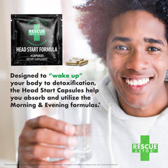 Rescue Detox Bonus Instant ICE Caps image highlighting fast support.
