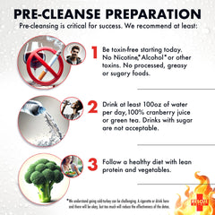 Rescue Detox full-body detox process illustration