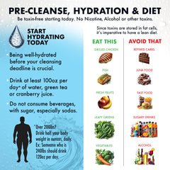 Rescue Detox refund policy badge shown on packaging.