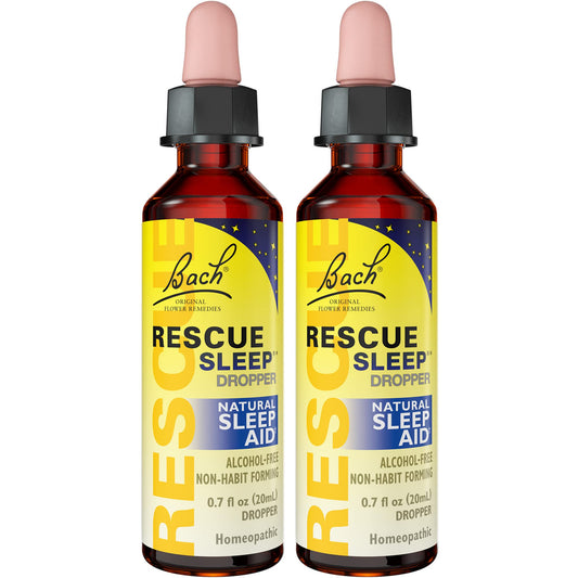 RESCUE Sleep Dropper bottle, natural sleep aid for easier nights.