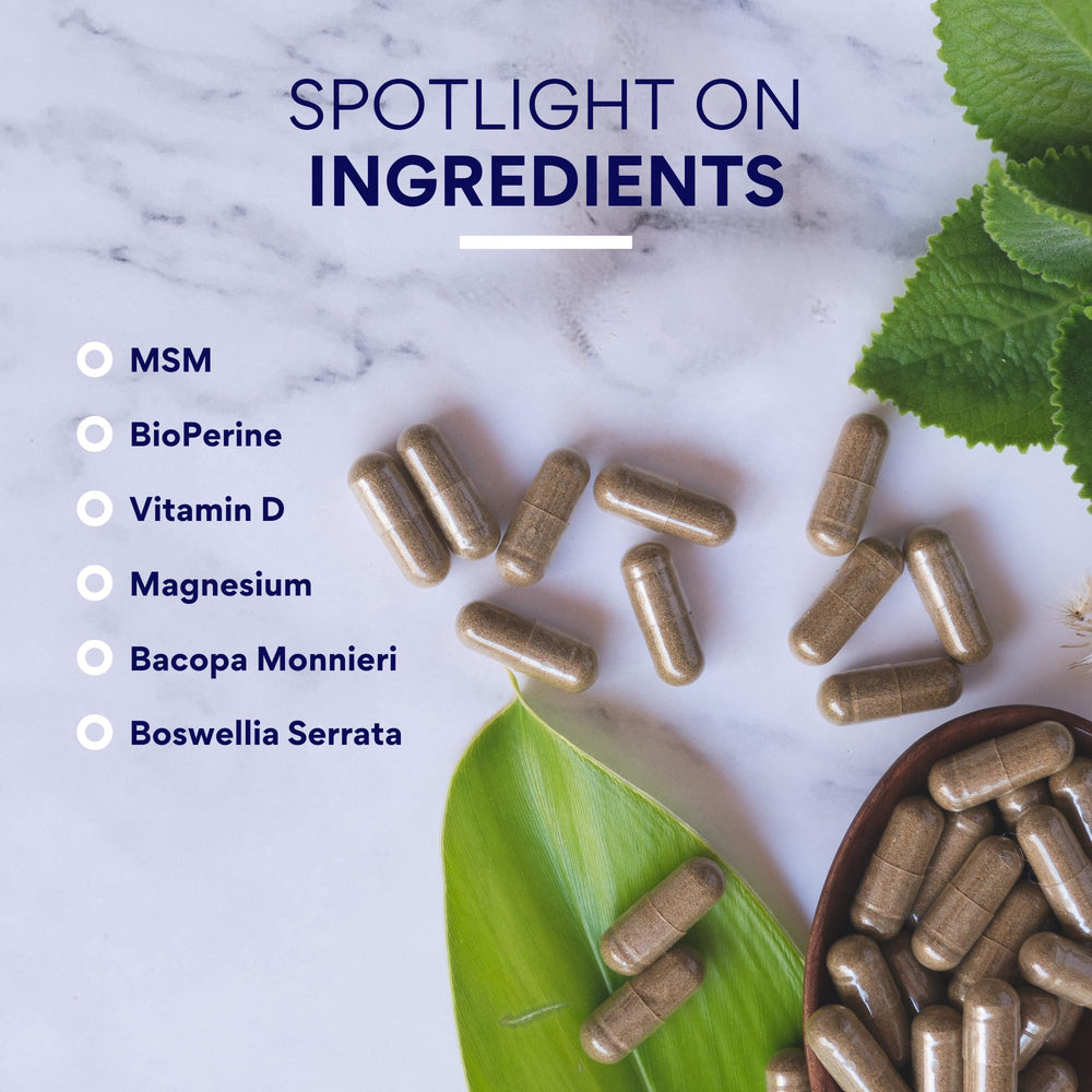 Research Verified Fibro Support BioPerine boost visual for absorption