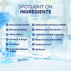 Research Verified Joint Support BioPerine inclusion for better absorption.