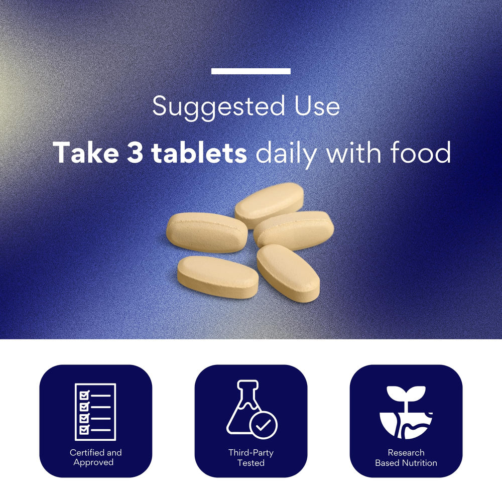 Research Verified Joint Support packaging claims vegan-friendly formula.