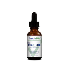 Research Verified MCT Oil 2oz bottle for easy daily use and blending into beverages