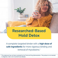 Researched Nutritionals MycoPul blister pack highlights compact detox support on the go.