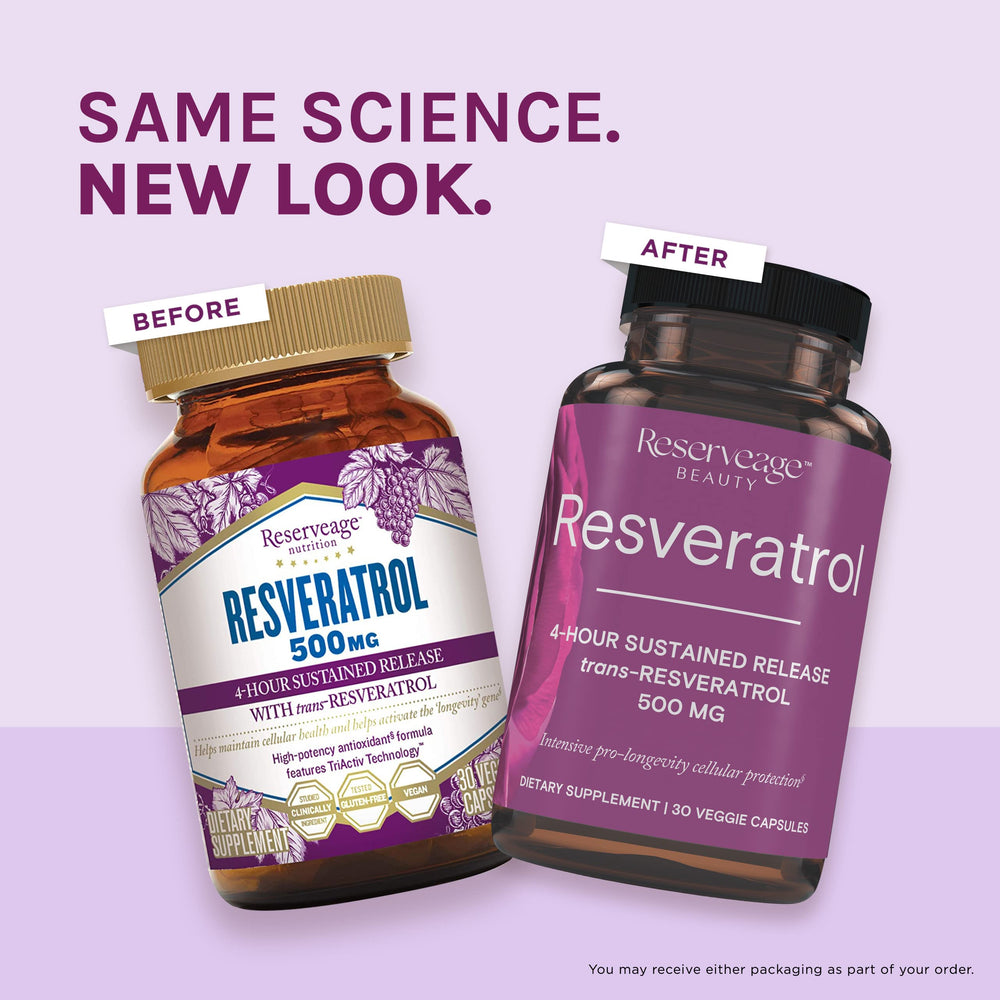 Daily use ritual image showing Reserveage Beauty bottle with routine context